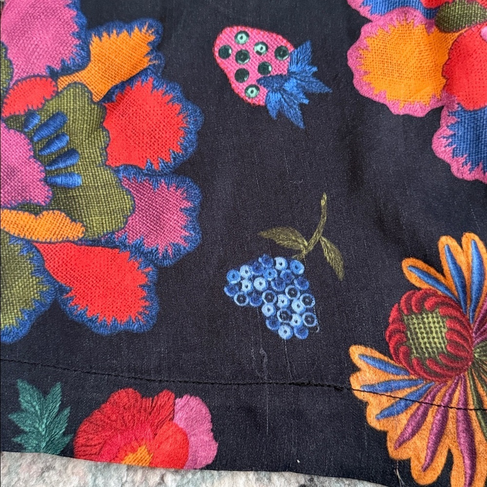 Farm Rio Floral Flare Pants - Picture 12 of 14